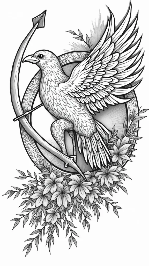 coloring pages hunger games